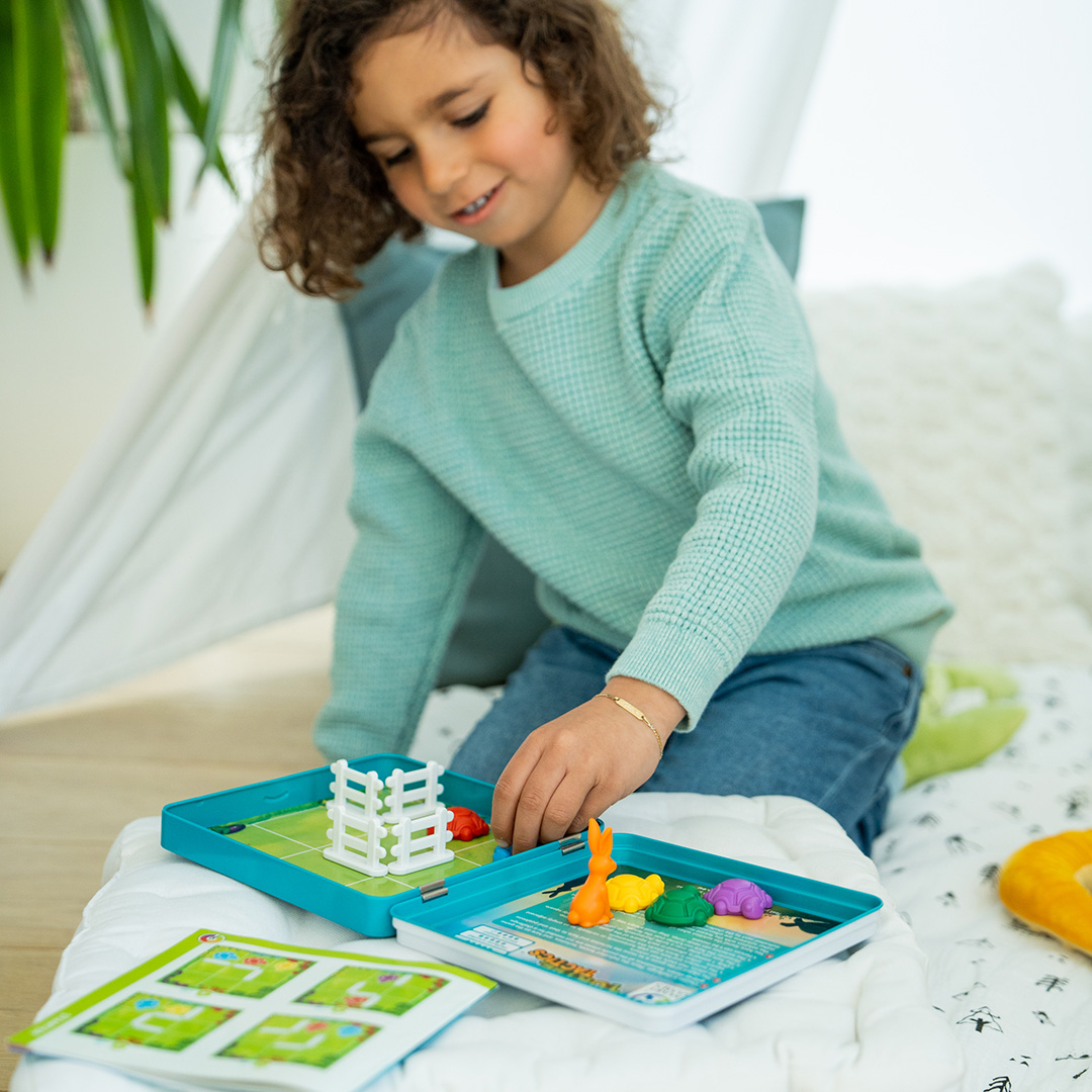 SMARTGames Magnetisches Reisespiel Schildkröten-Schach