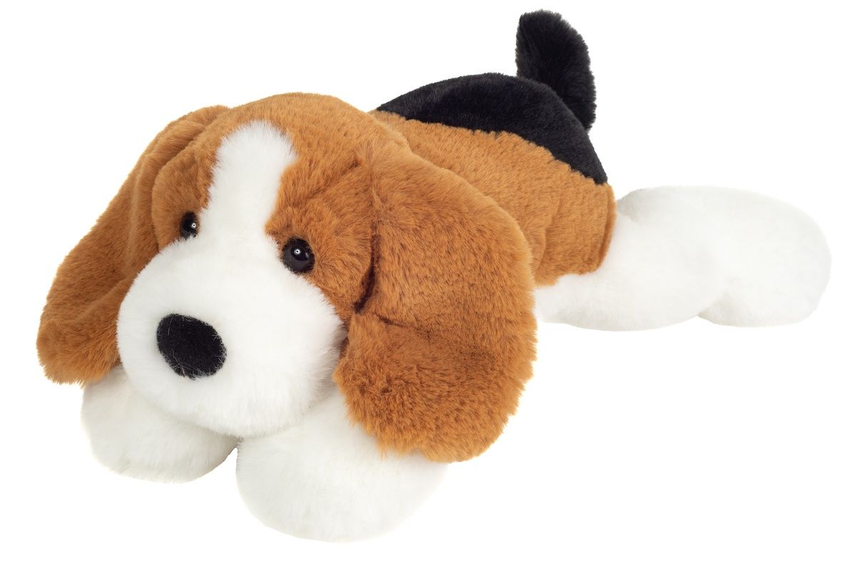 Hermann Teddy Schlenkerhund dreifarbig 29 cm
