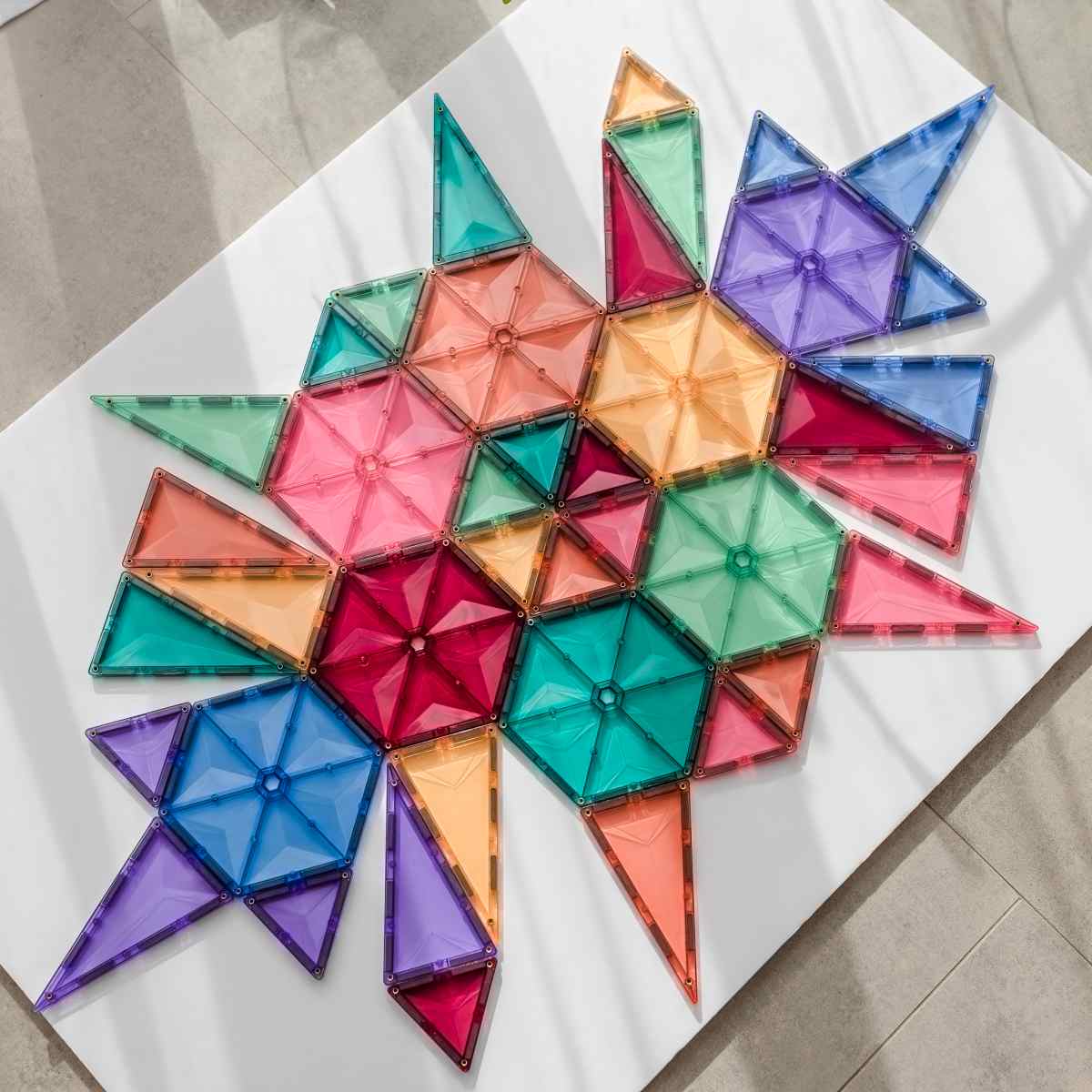 Connetix Magnetbausteine Pastel Geometry Pack 40 Teile