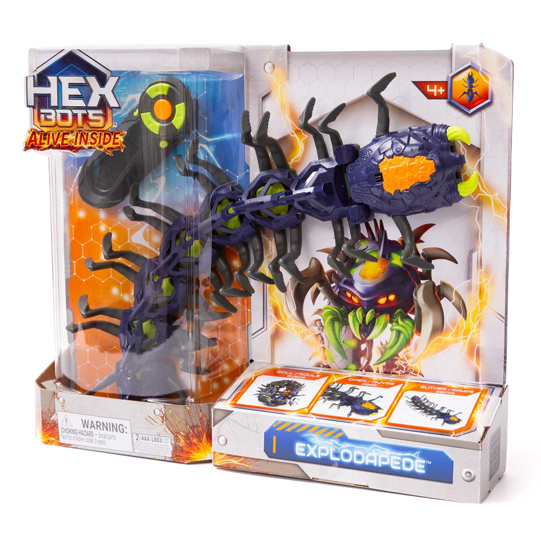 HEXBOTS RC Flitzender Tausendfüßler
