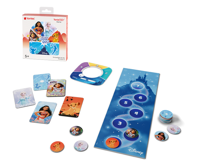 Tonies Spiel Disney: Das große Kingdom-Quiz (Tonieplay Game M) 