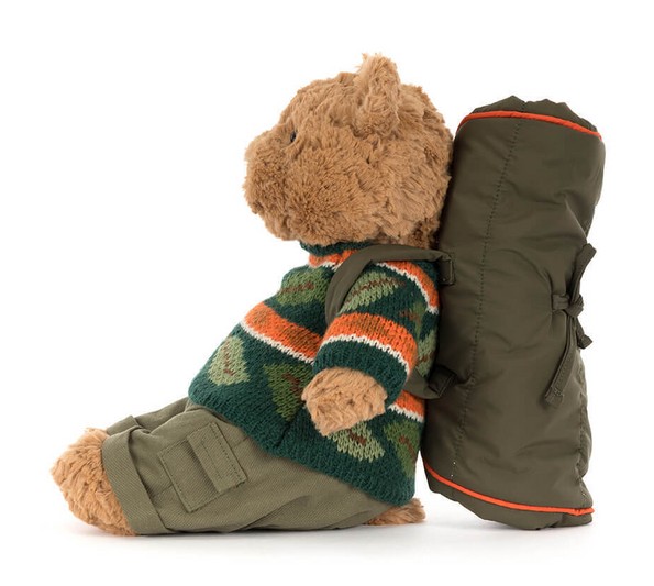 Jellycat Stofftier Bartholomew Bear Hiking Outfit