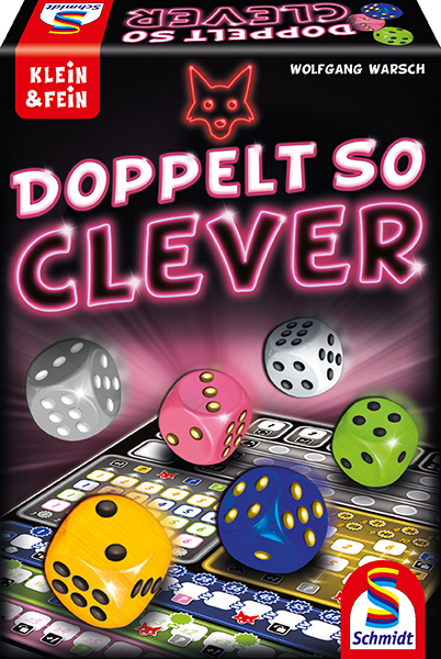 Schmidt Spiele Würfelspiel Doppelt so clever 
