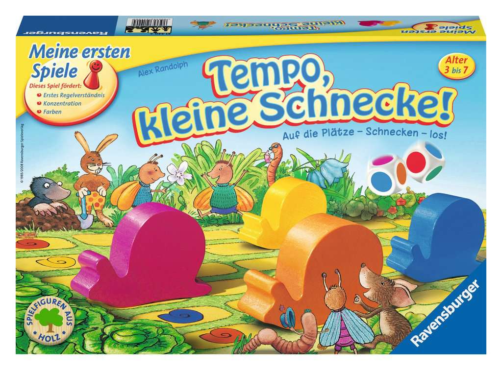 Ravensburger Kinderspiel Tempo, kleine Schnecke! 