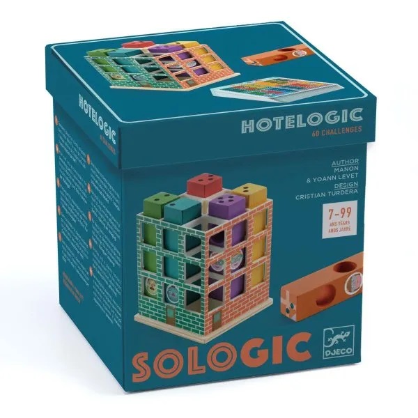 Djeco Logikspiel SOLOGIC: Hotelogic
