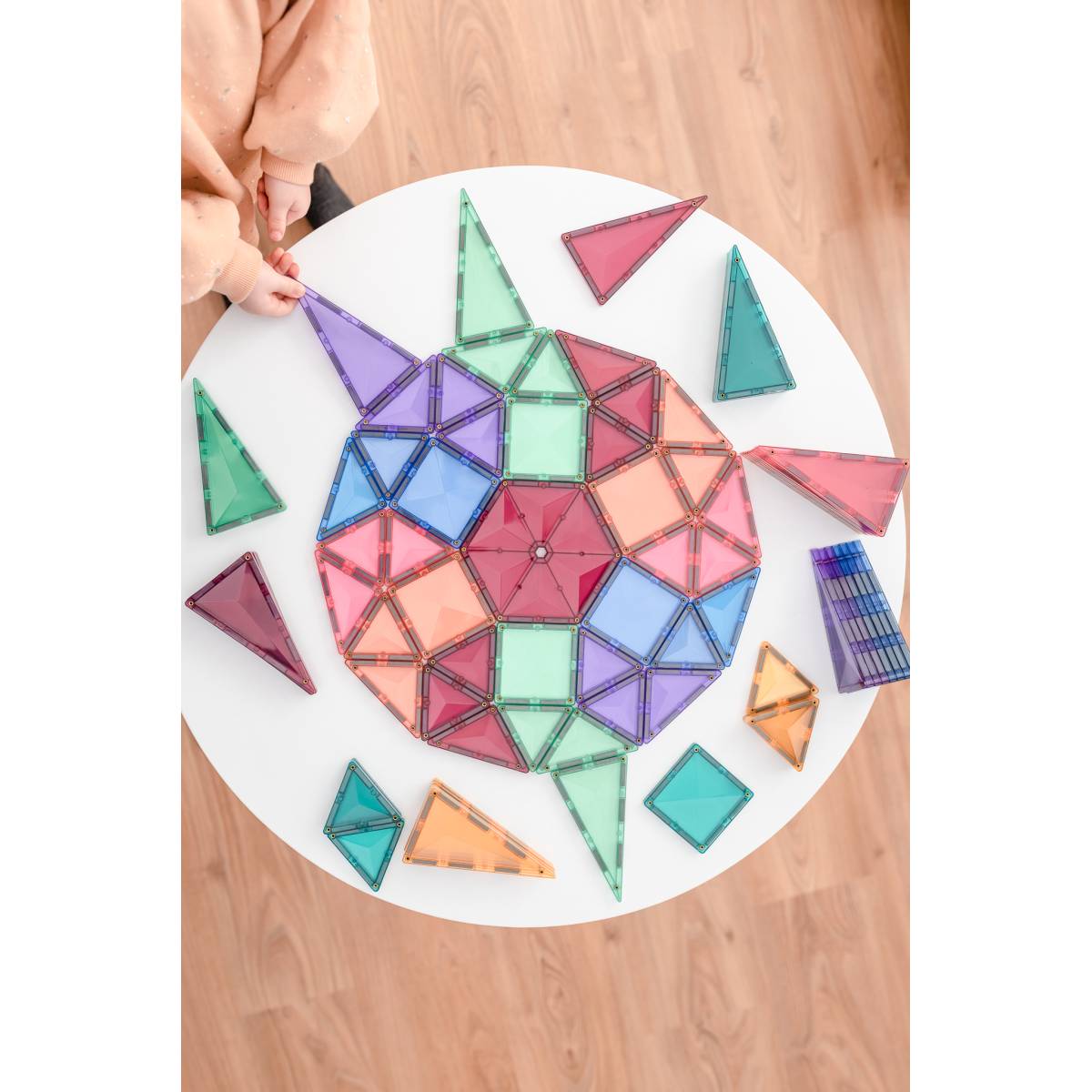 Connetix Magnetbausteine Rainbow Pastel Mega Pack  202 Teile