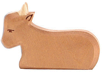 Ostheimer Ochse Holzfigur