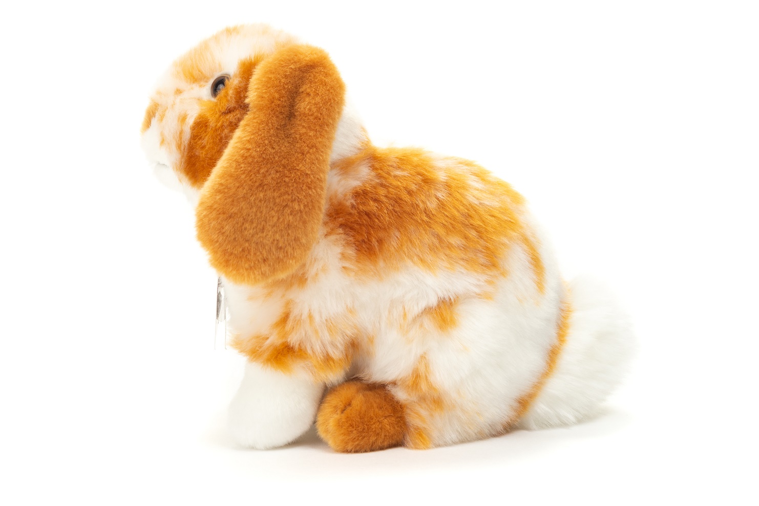 Hermann Teddy Hase sitzend hellbraun/weiß gescheckt 20 cm Stofftier