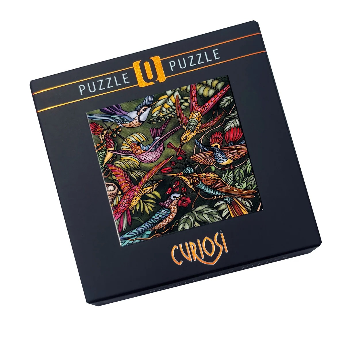 Curiosi Q-Puzzle Kupfer 04 "Kolibri"