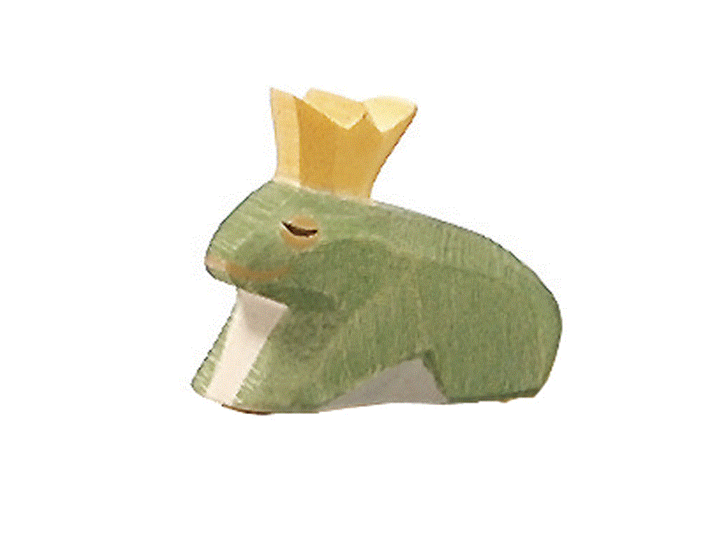 Ostheimer Froschkönig Holzfigur