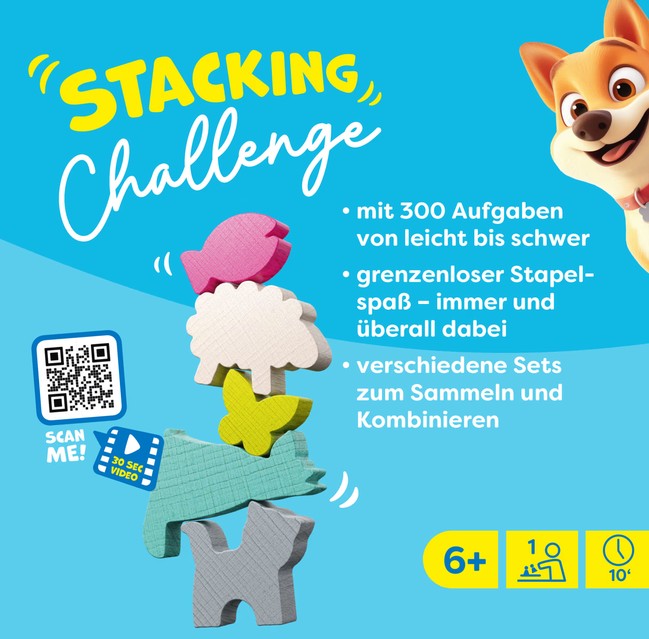 Haba Stapelspiel Stacking Challenge Animals