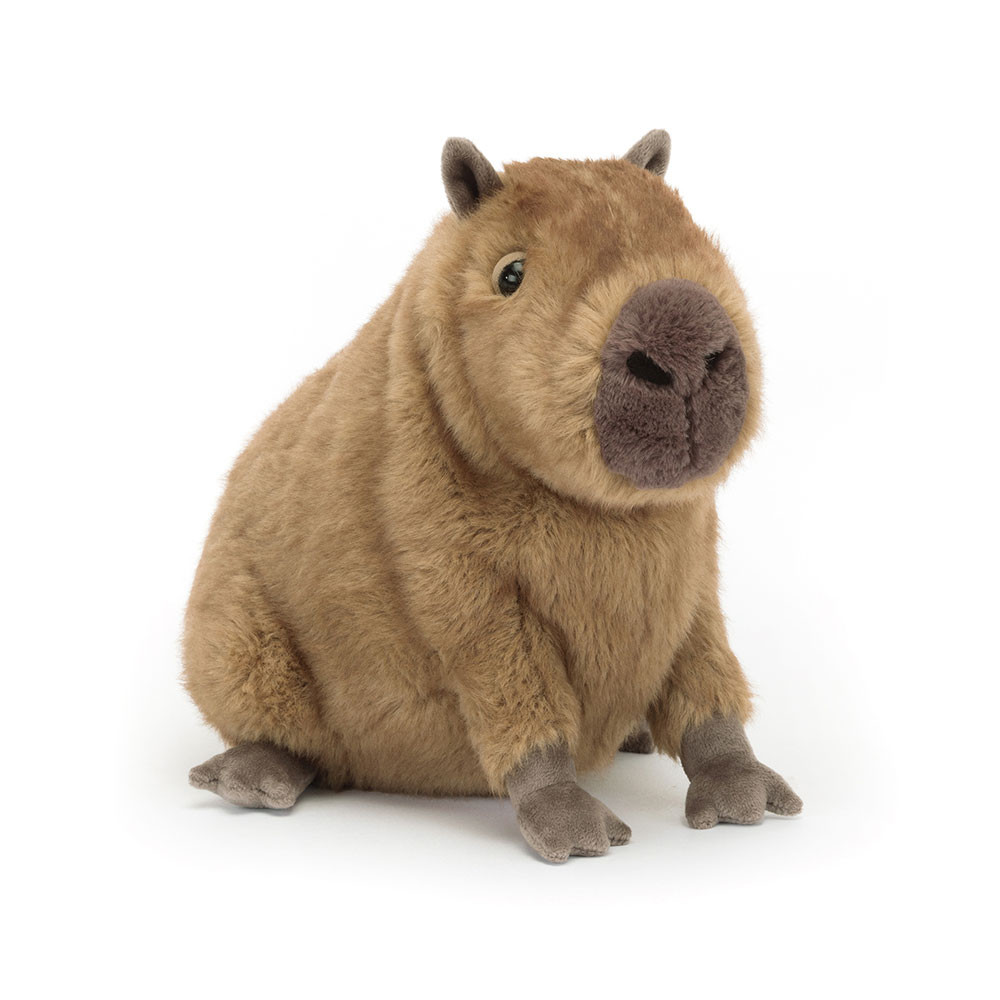 Jellycat Stofftier Clyde Capybara Wasserschwein aus Plüsch