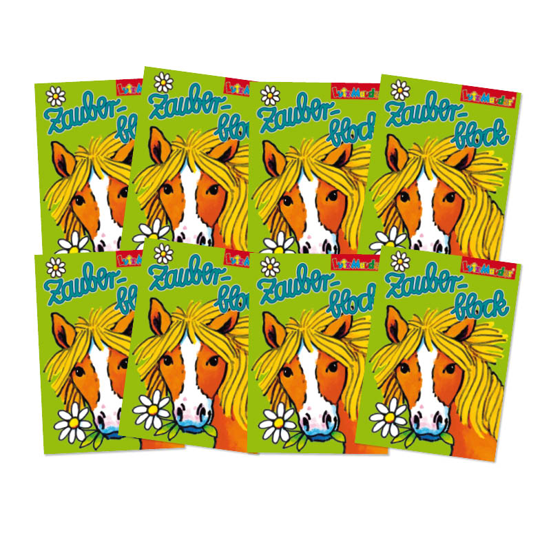 Lutz Mauder Zauberblockset Mein Ponyhof A8, 8 Stück