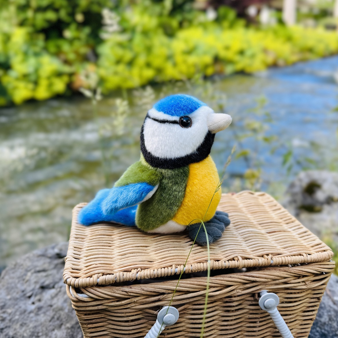 Hermann Teddy Blaumeise 12 cm Stofftier