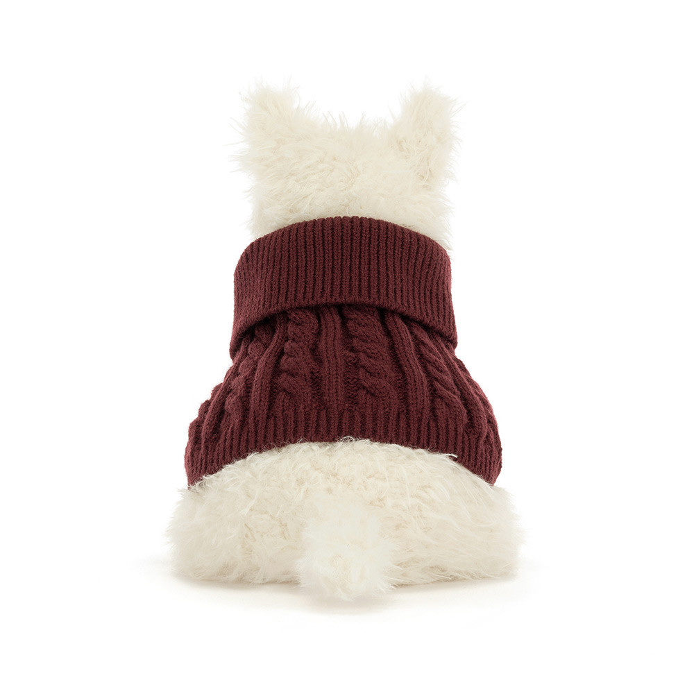 Jellycat Stofftier Munro Scottie Dog 'Winter Jumper'