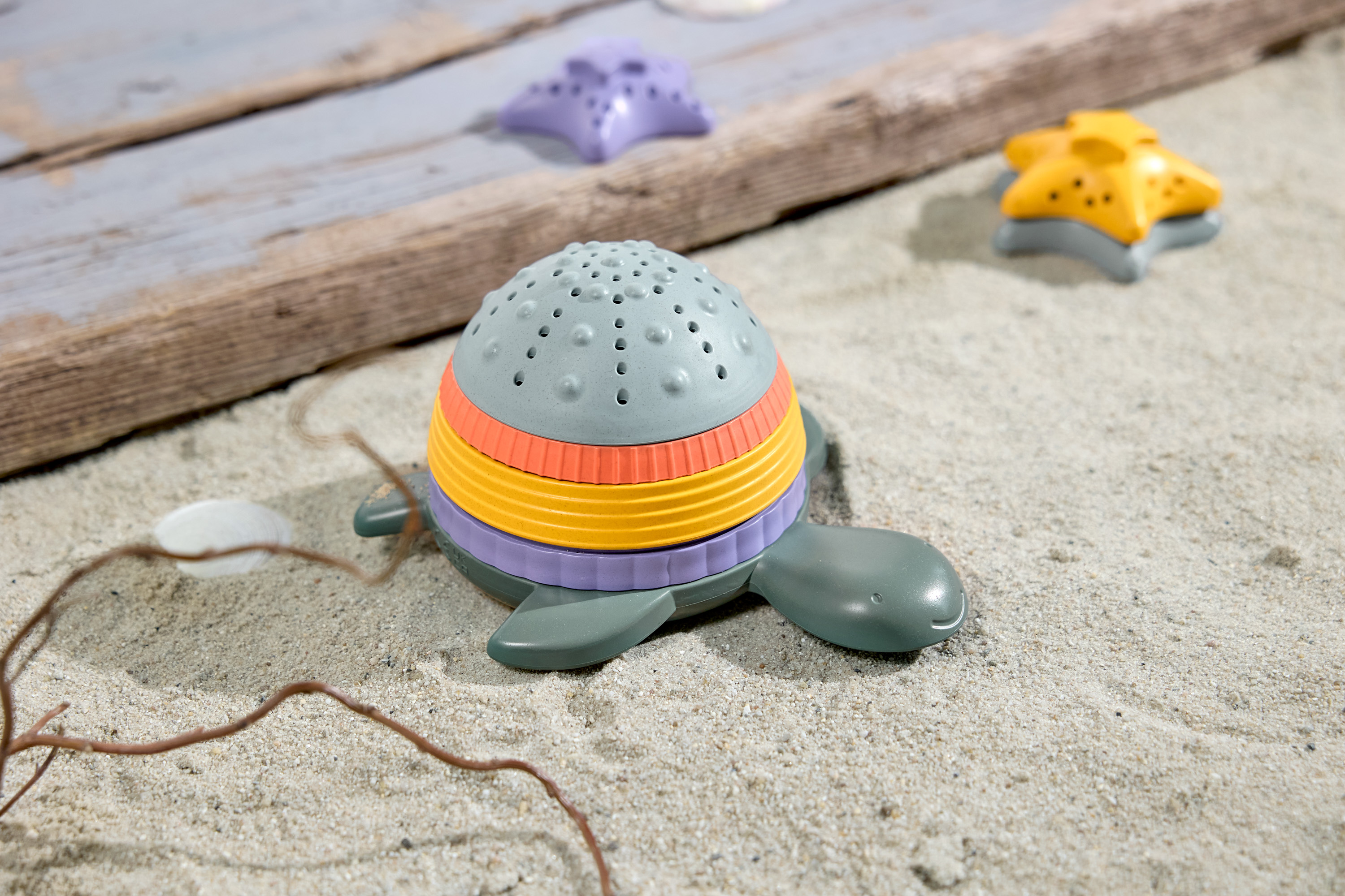 Lässig Stapelspielzeug Schildkröte Wasser und Sandspielzeug