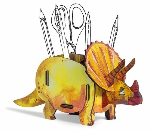 Werkhaus Stiftebox Dino Triceratops  Werkhaus Stiftebox Dino Triceratops