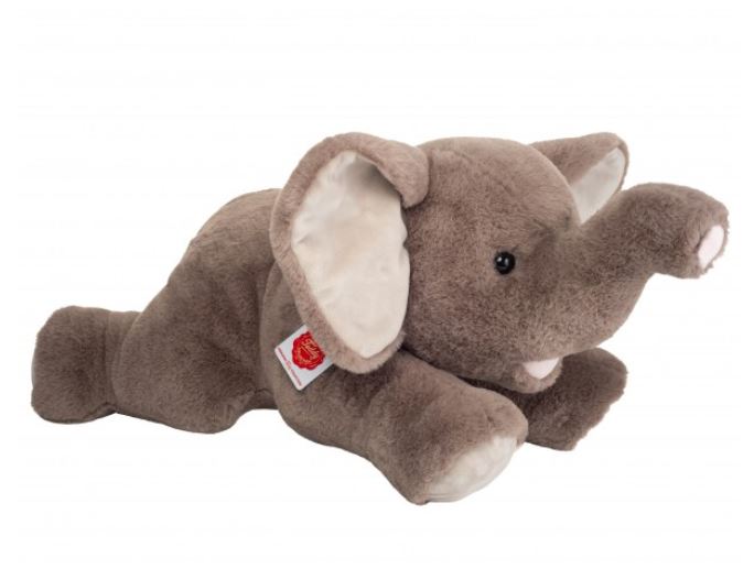 Hermann Teddy Elefant liegend Plüsch-Tier 55 cm