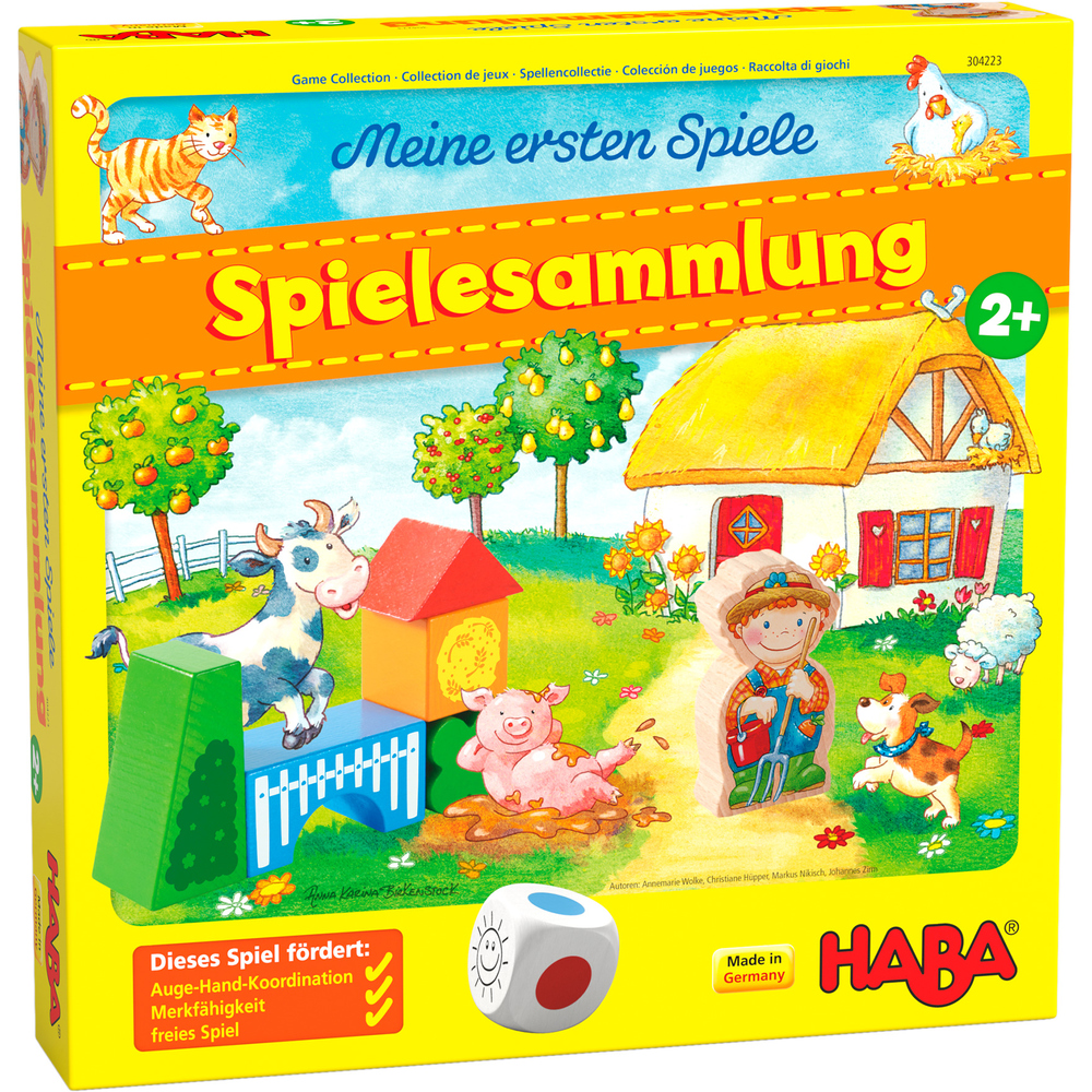 Haba Meine ersten Spiele – Spielesammlung 