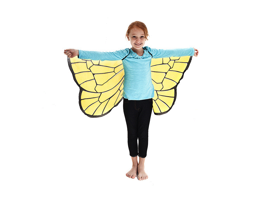 Fantasy Wings Bumblebee Bienenflügel mit Glitter Dreamy Dress-ups