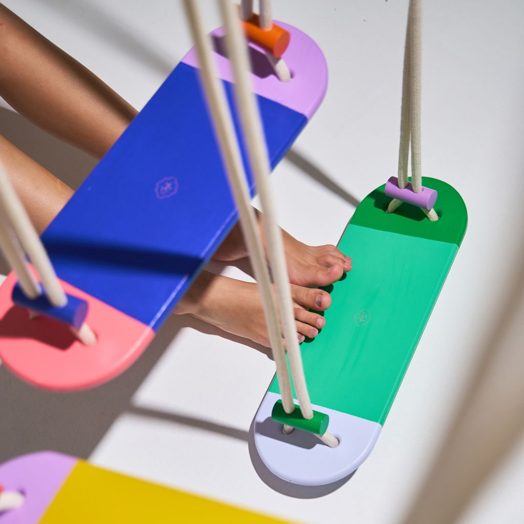 Eperfa Indoor Kinder-Schaukel blau