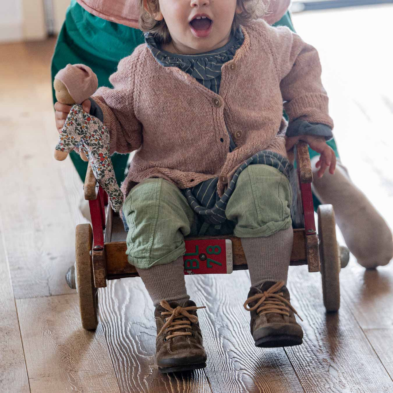 Käthe Kruse Waldorfpuppe Nini Blümchen
