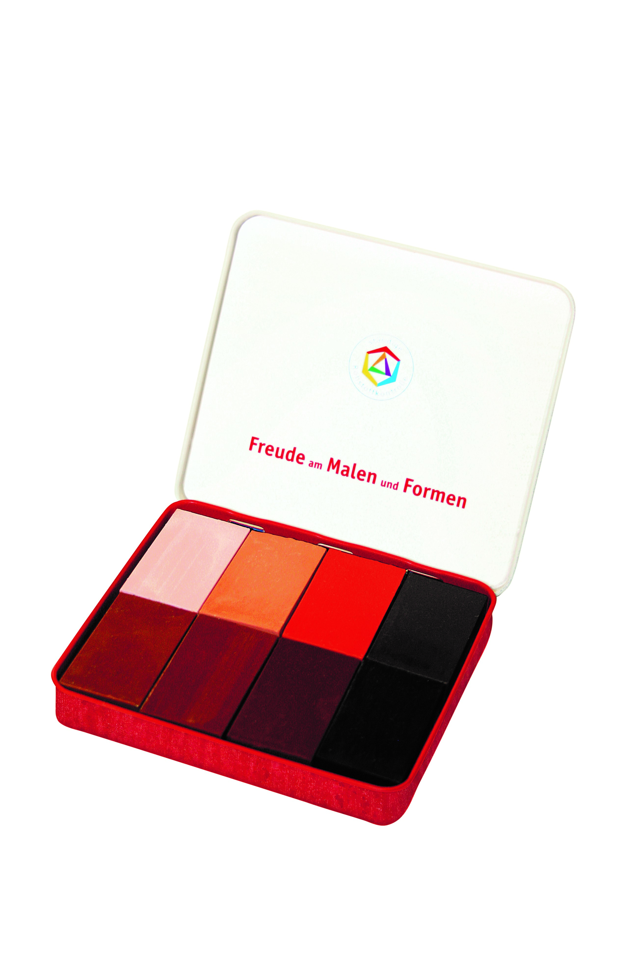 Stockmar Wachsmalblöcke "Farben der Welt" 8 Farben im Blechetui 