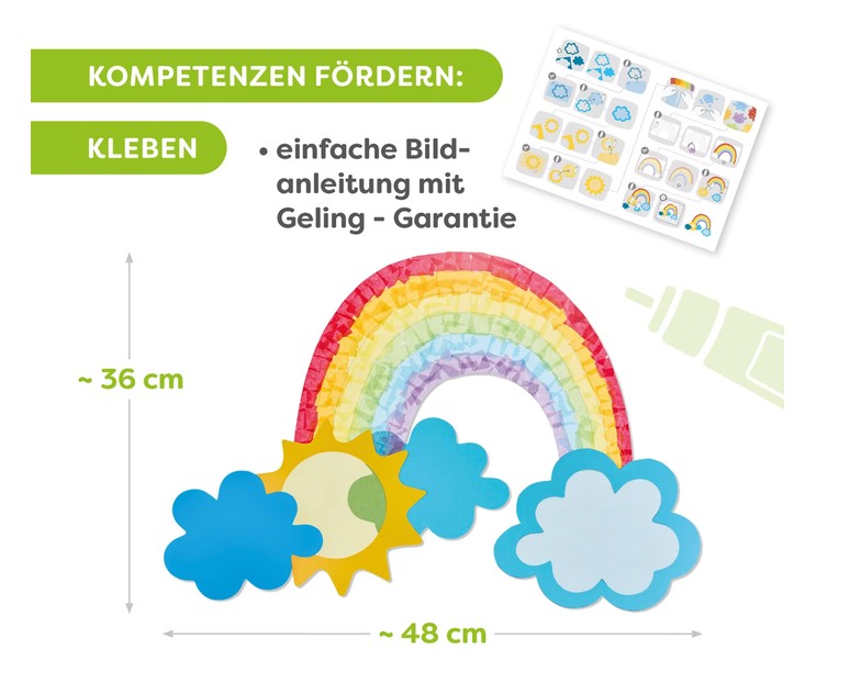 Haba Sachenmacher Bastelset - Erstes Kleben Fensterbilder