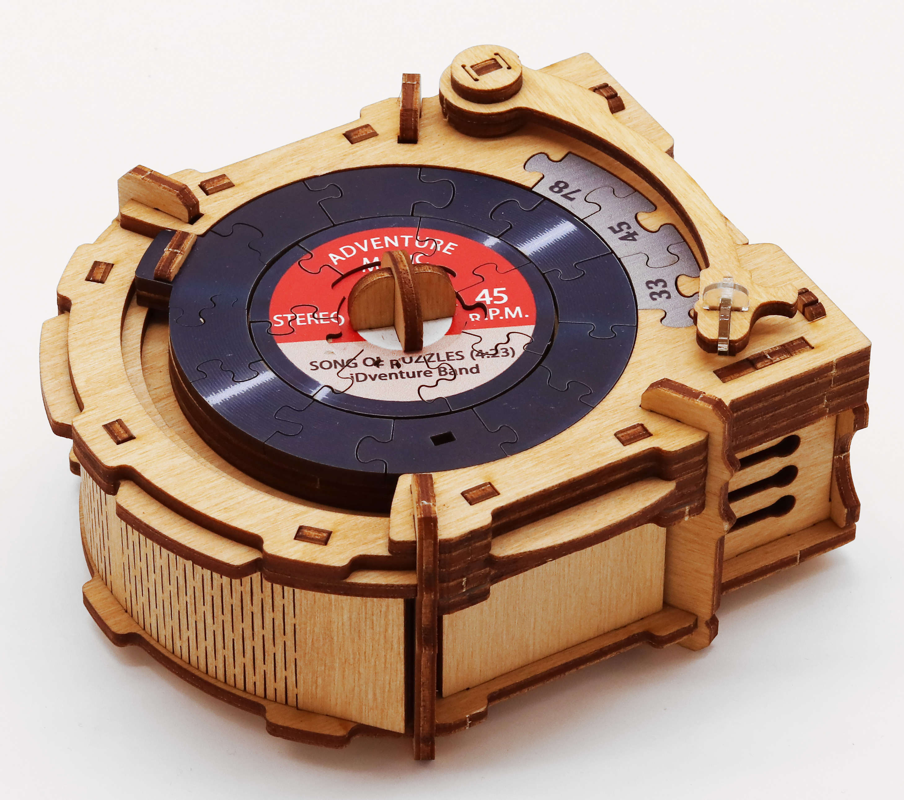 Rätselspiel Cluepuzzle Record Player