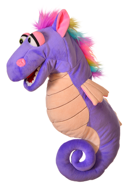 Living Puppets Handpuppe Seepferd Törtchen Neuheit, voraussichtlich ab April 2026