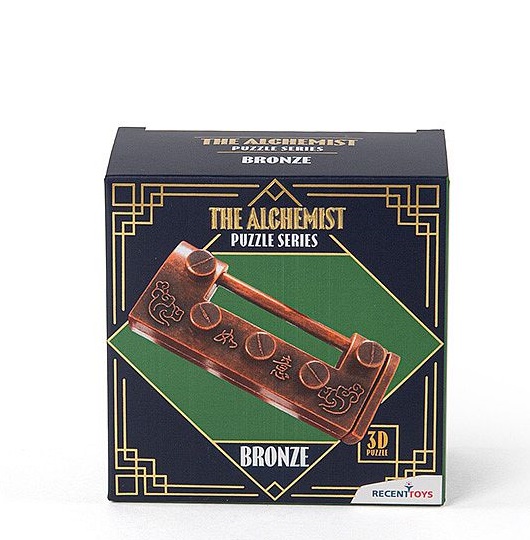 Recenttoys Metall-Geduldsspiel The Alchemist Bronze 