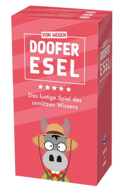 Doofer Esel - Das lustige Spiel des unnützen Wissens  Doofer Esel - Das lustige Spiel des unnützen Wissens