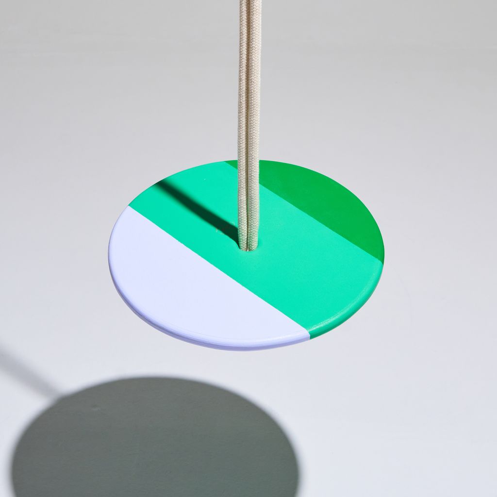 Eperfa Indoor Teller-Schaukel grün für Kinder