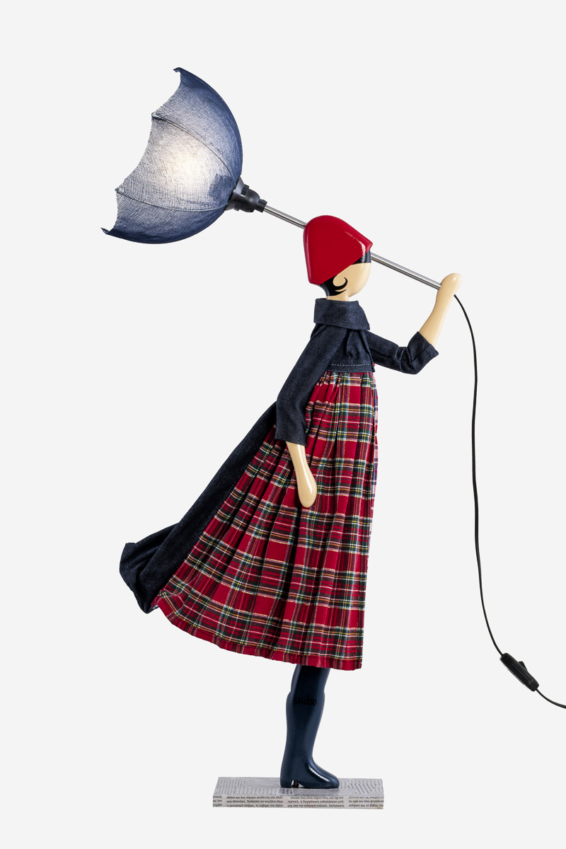 Skitso Little Girls Tischlampe Eleri