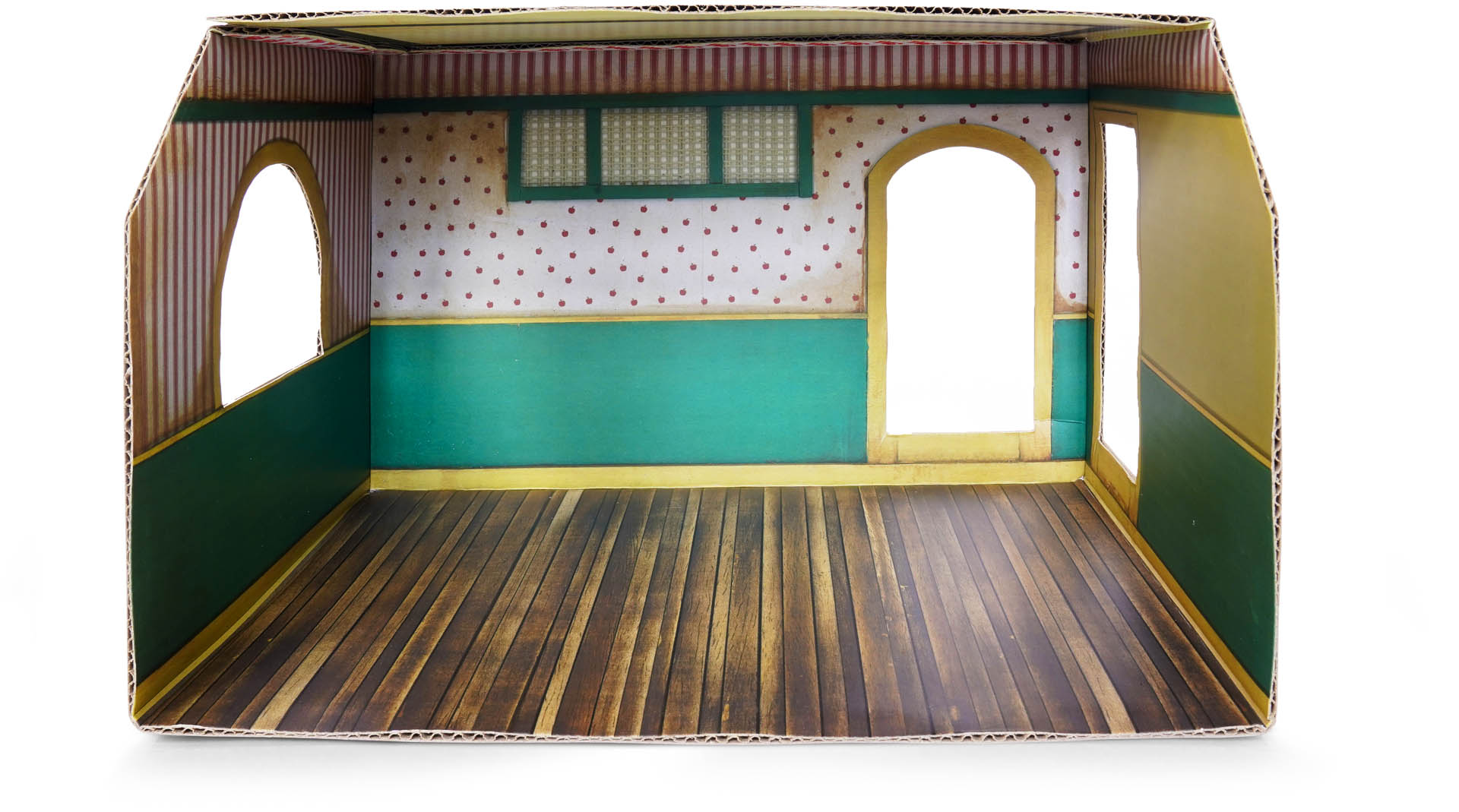 Sam und Julia Mäusehaus-Zimmer: Kaufmannsladen Puppenhaus DIY