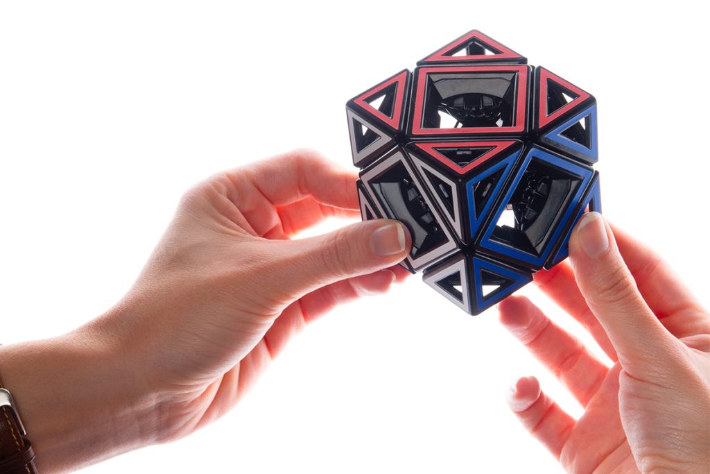 Meffert's 3D-Knobelspiel Hollow Skewb Cube