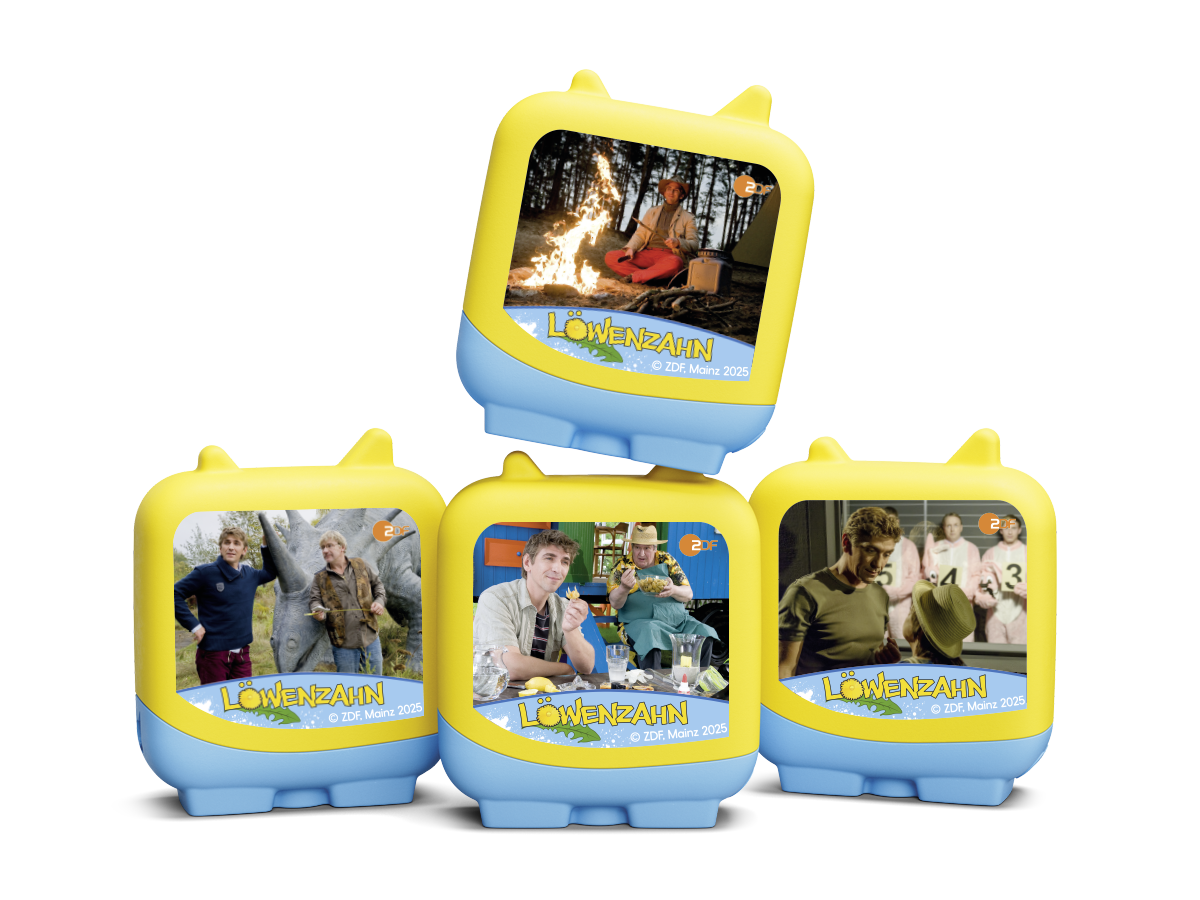 Tonies Pocket-Tonie-Set Löwenzahn 4 Titel im Set