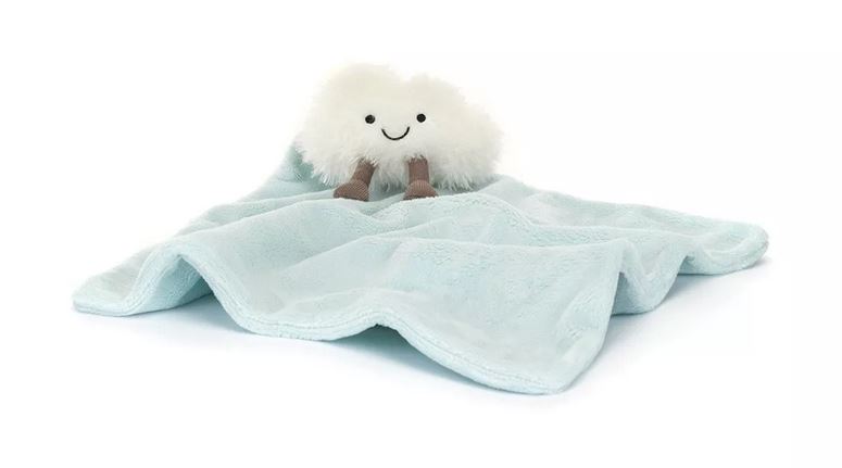 Jellycat Stofftier Amuseables Cloud Soother Plüsch Schnuffeltuch Wolke
