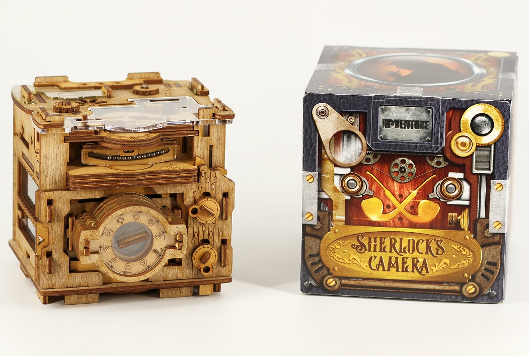 Rätselspiel Cluebox - Sherlock`s Camera Escape Room in einer Box