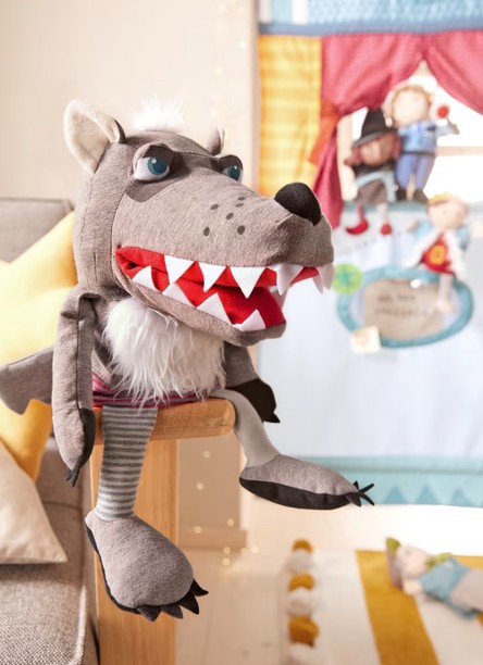 Haba Handpuppe Wolf Grisbert