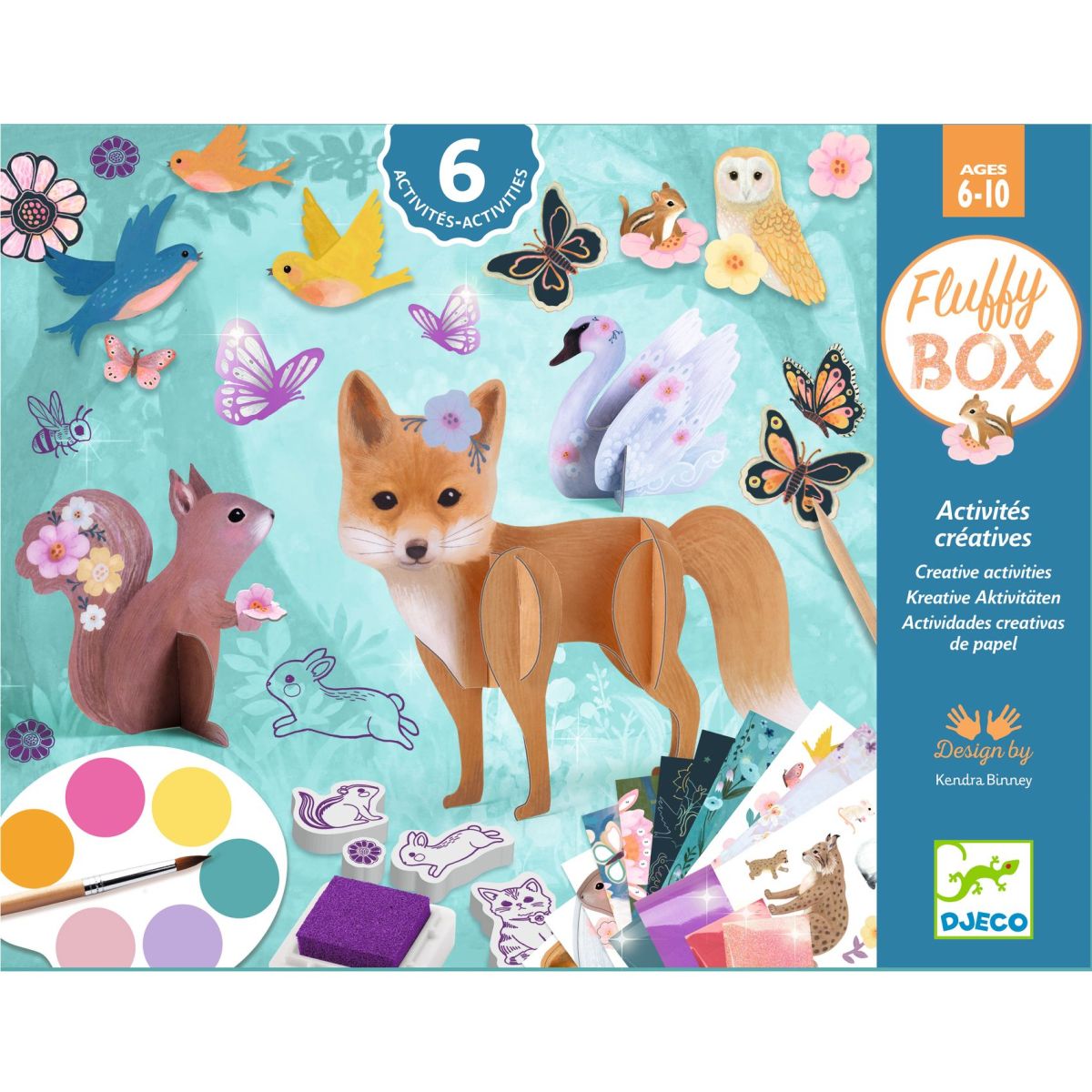 Djeco Multi Activity Kit Waldtiere 