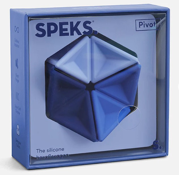 SPEKS Pivot Navy Silicon Fidgettoy
