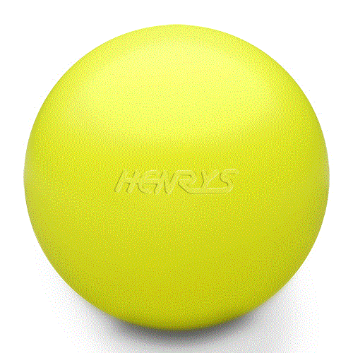 Henrys HiX-Ball Russian S 62 gelb TPU-Jonglierball mit Sandfüllung 