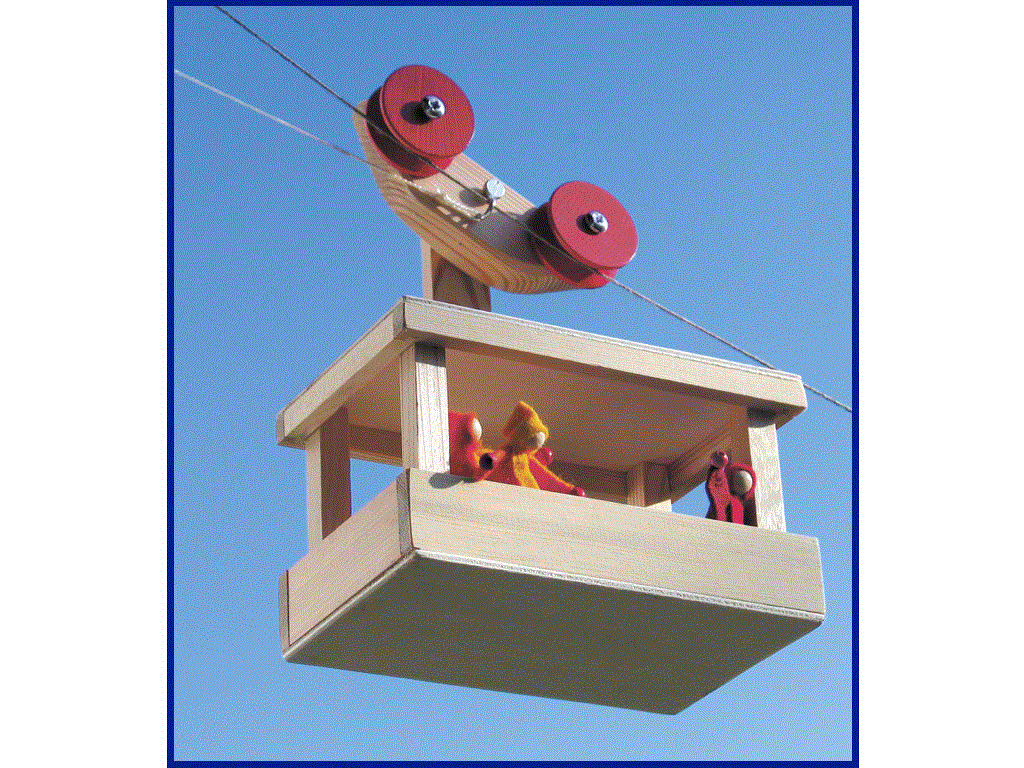 Walter Kraul Große Seilbahn Bausatz 