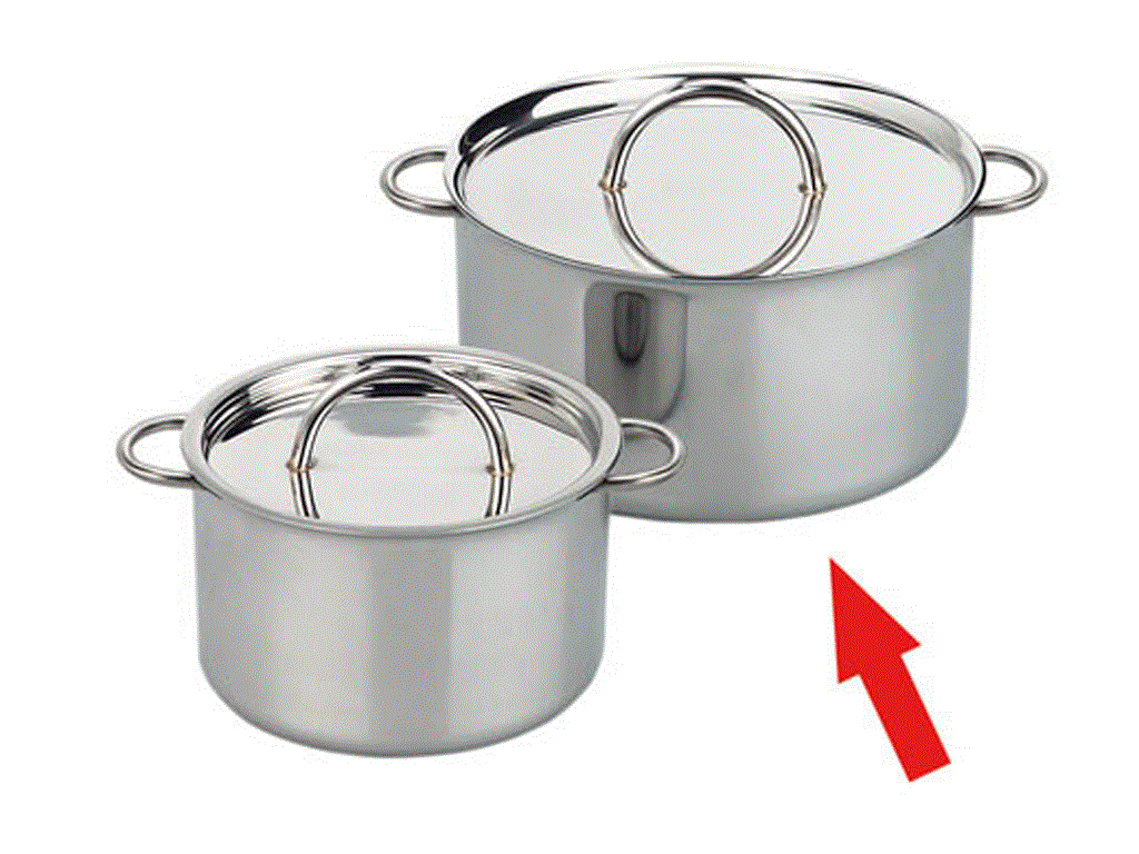 Glückskäfer Edelstahl-Henkeltopf 12 cm