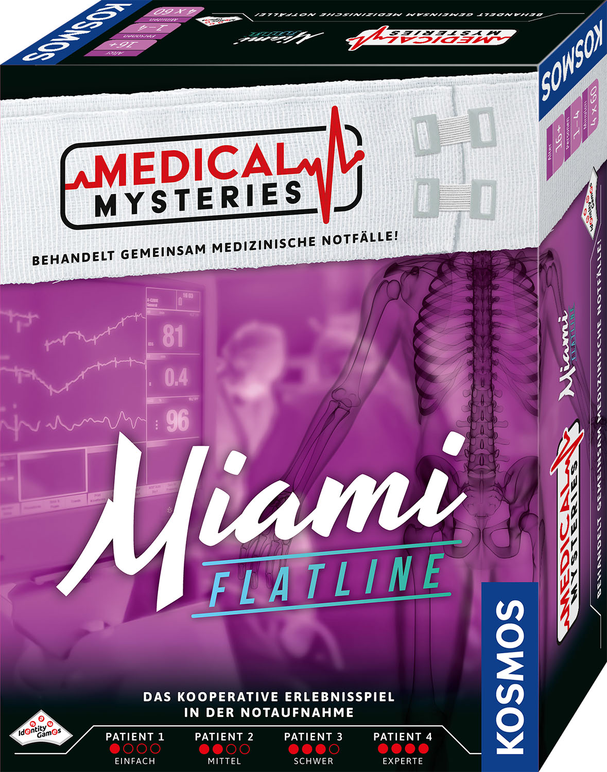 Kosmos Medical Mysteries Miami Flatline Krankenhaus-Spiel