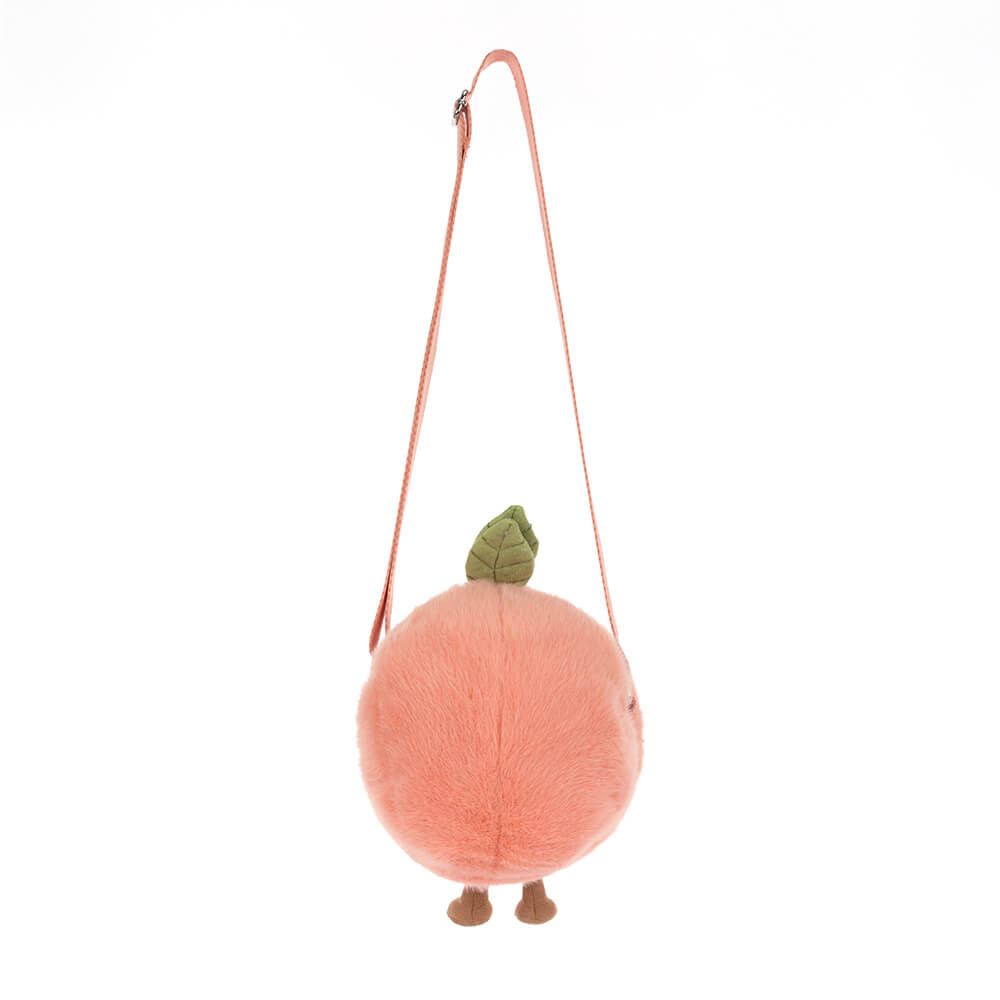 Jellycat Stofftier Amuseables Peach Shoulder Bag Plüsch-Handtasche