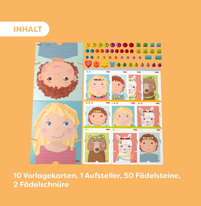 Haba Fädelspiel Schmuckstücke