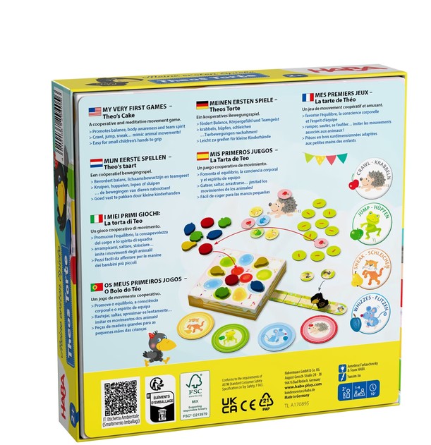 Haba kooperatives Kinderspiel Theos Torte
