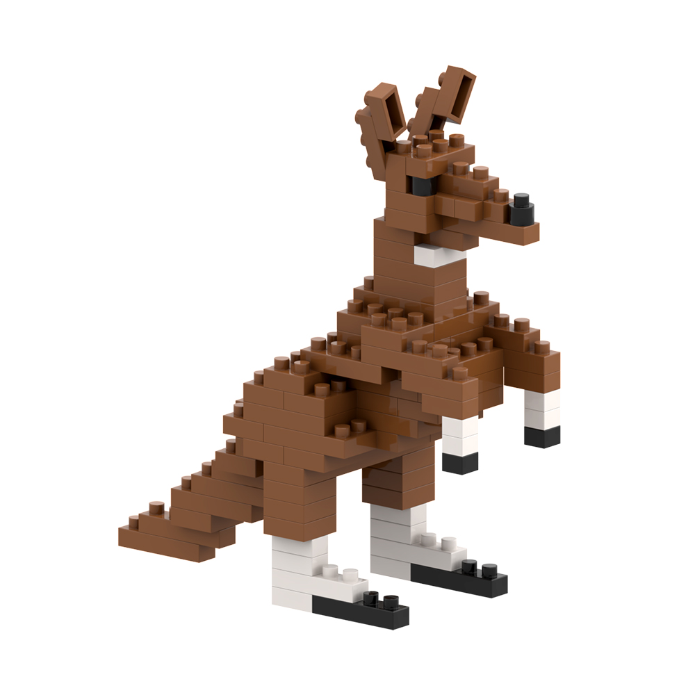 Brixies Känguru 93 Mini-Klemmbausteine